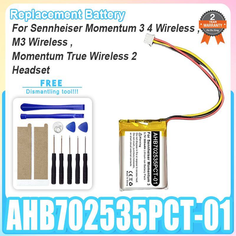 Sennheiser Headphone Momentum 4 - Replacement Battery For Sennheiser Momentum 3