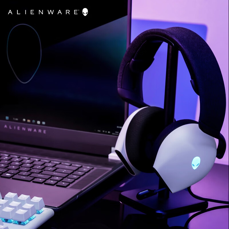 A Lienware AW520H Black/White  - огляд і ціна Gaming Headset Rgb