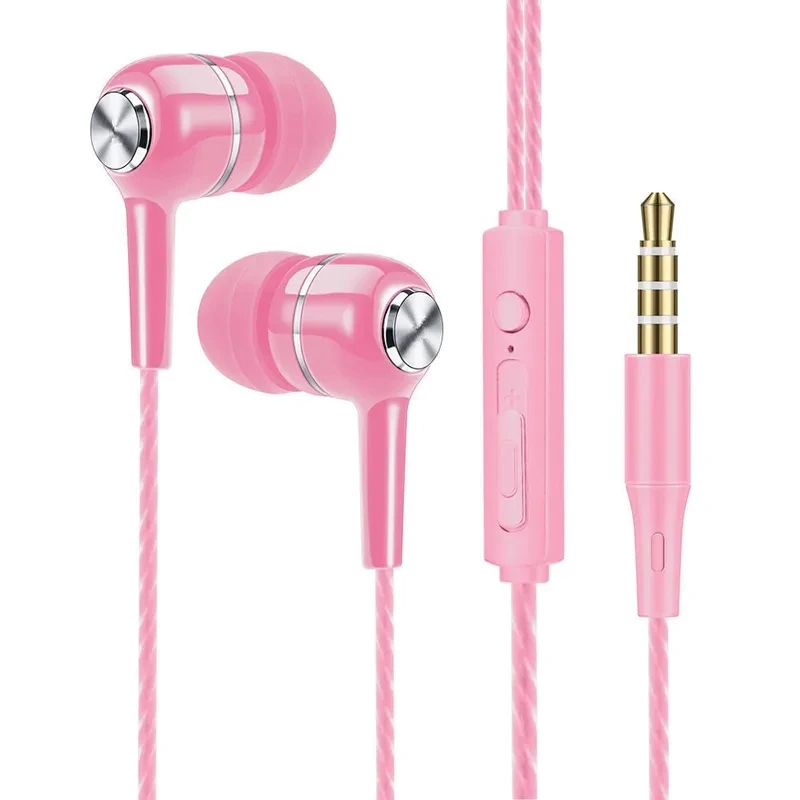 Wired Headphones 3.5mm In-Ear  - огляд і ціна Wired Earphone Mic