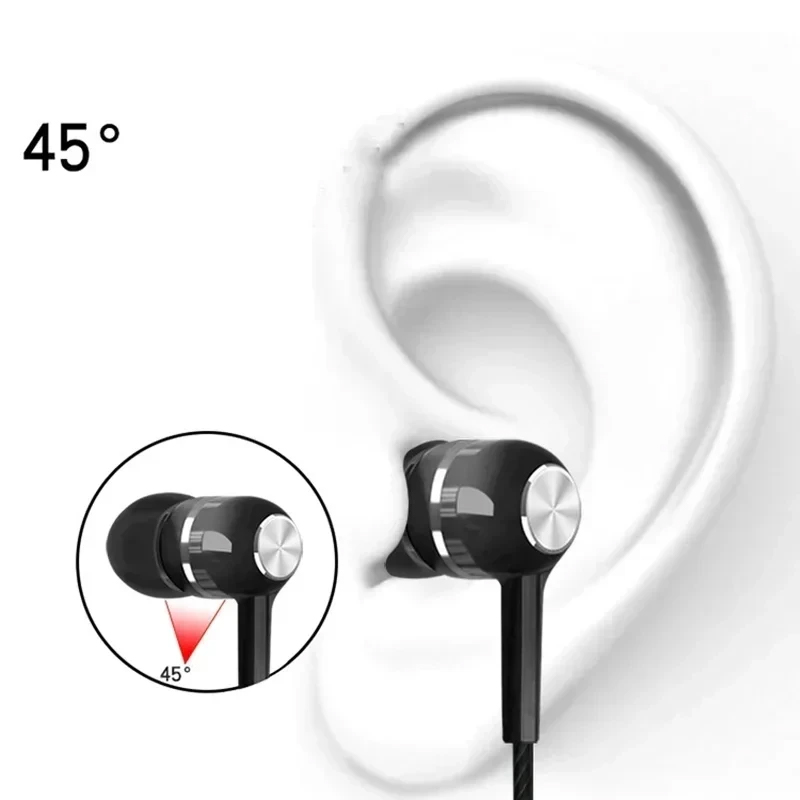 Wired Headphones 3.5mm In-Ear  - огляд і ціна Wired Earphone Mic