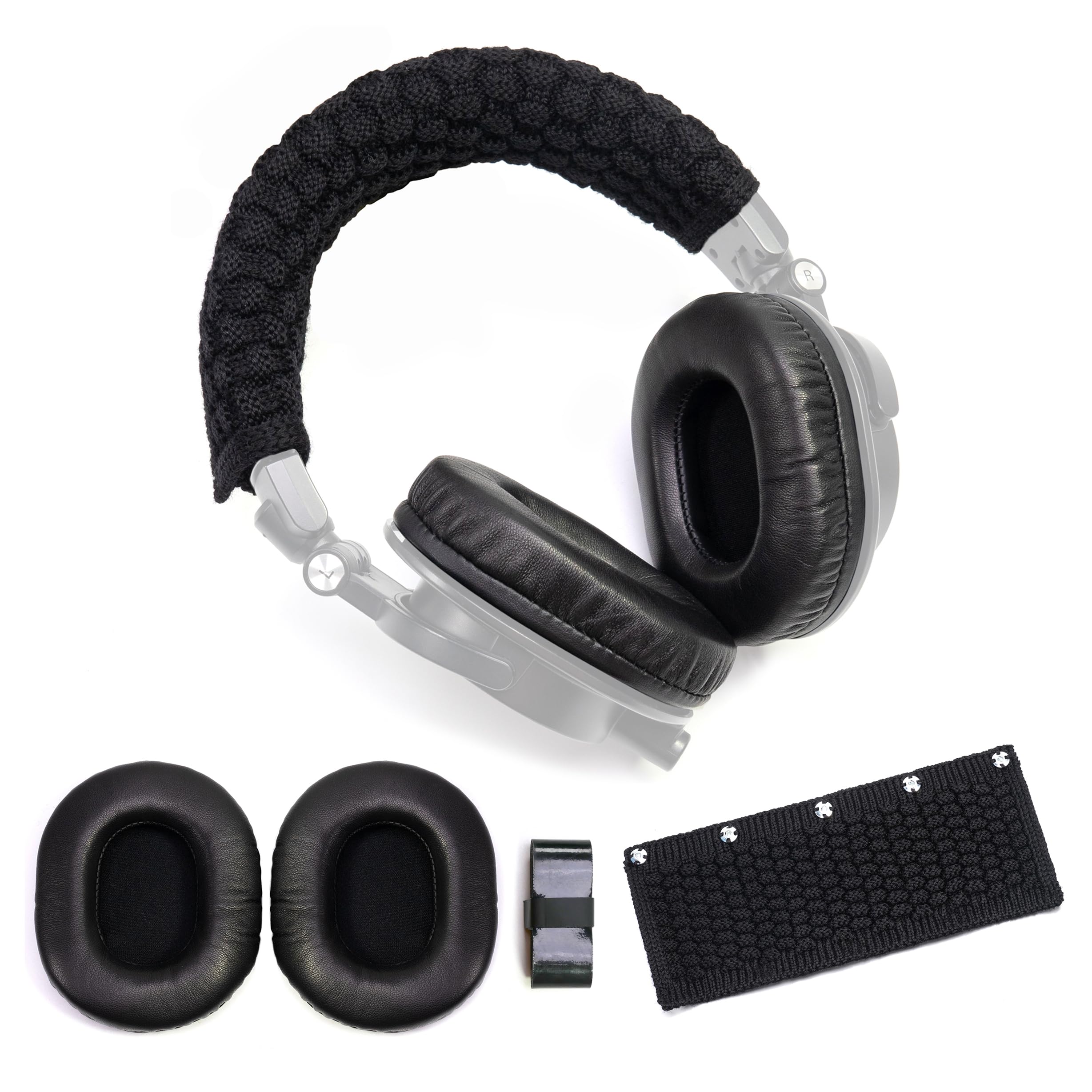 Lambskin Ear Pads Wool Headban - огляд і ціна Audio Technica Headphone Ath-M50X