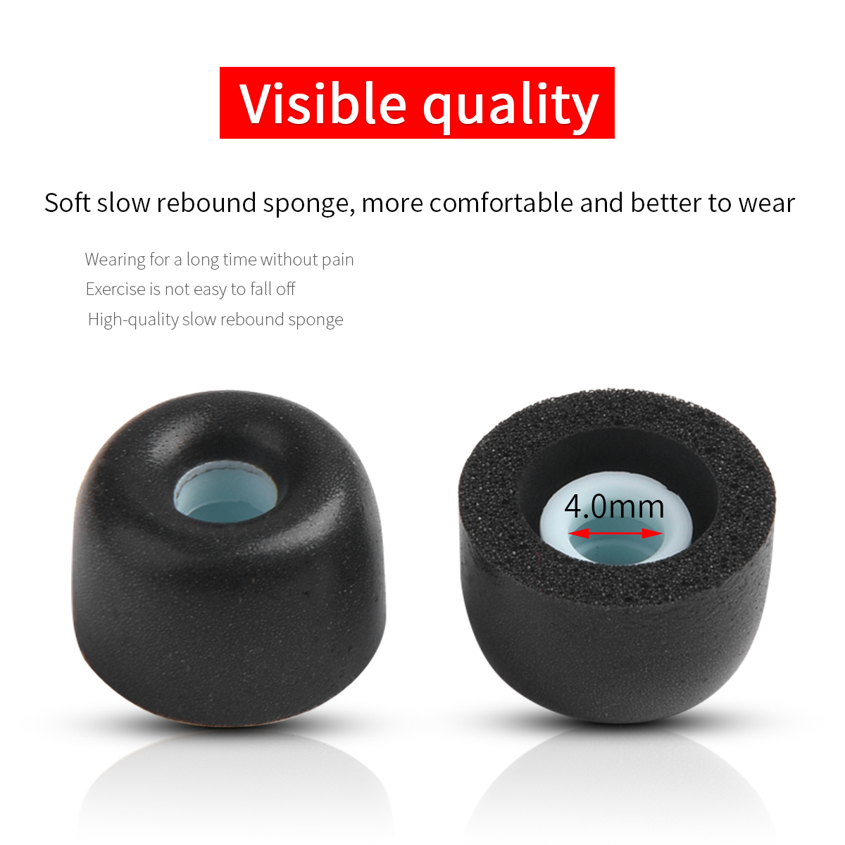 4PCS Memory Foam Ear Tips for  - огляд і ціна Anker Speaker Soundcore Boom 2