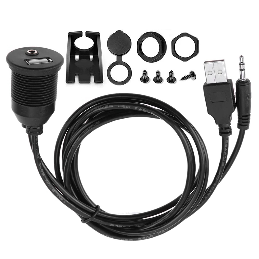 1M USB & 3.5mm AUX Male to Fem - огляд і ціна Cable Extension 3.5