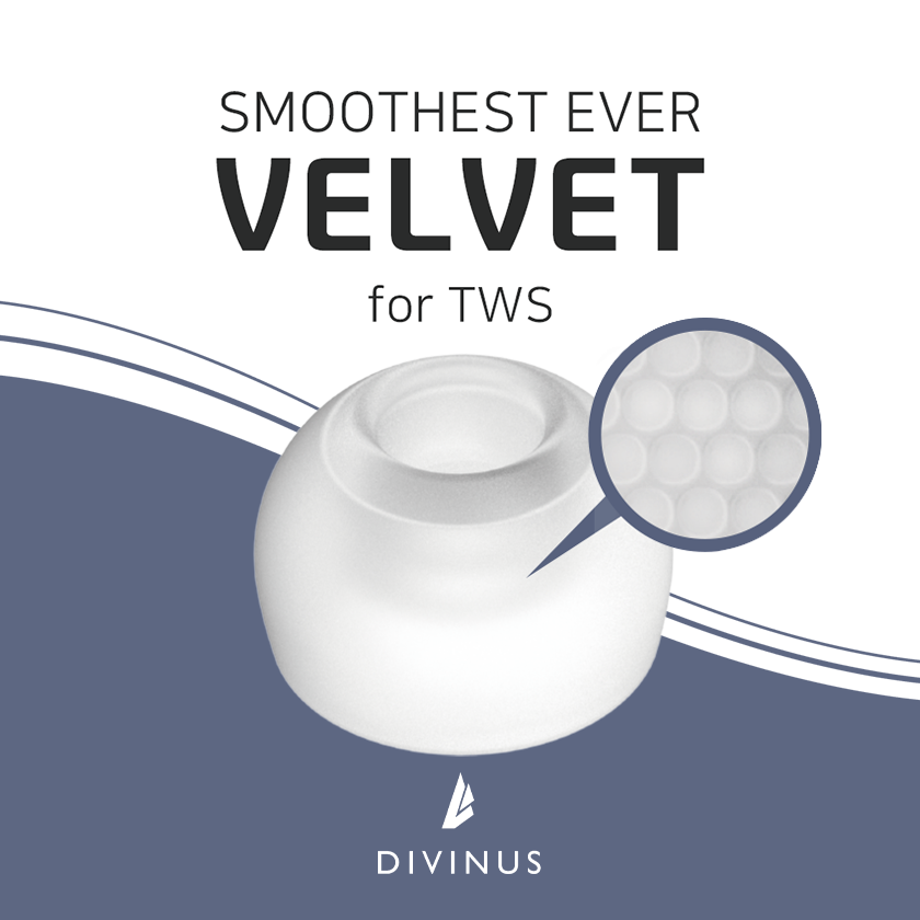 ELOIT/ Divinus Velvet Eartips  - огляд і ціна Wireless Earbuds Tws