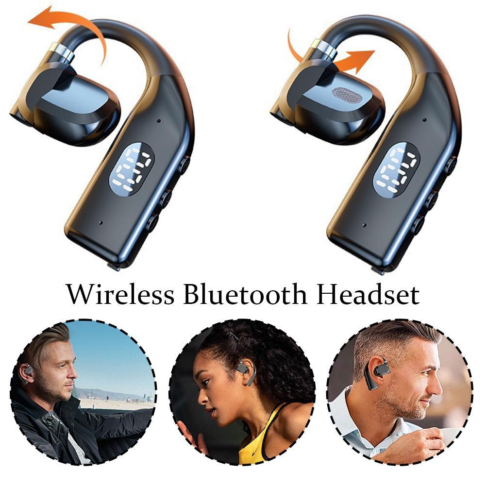 Earhooks Wireless Bluetooth He - огляд і ціна Noise Cancelling Headphone
