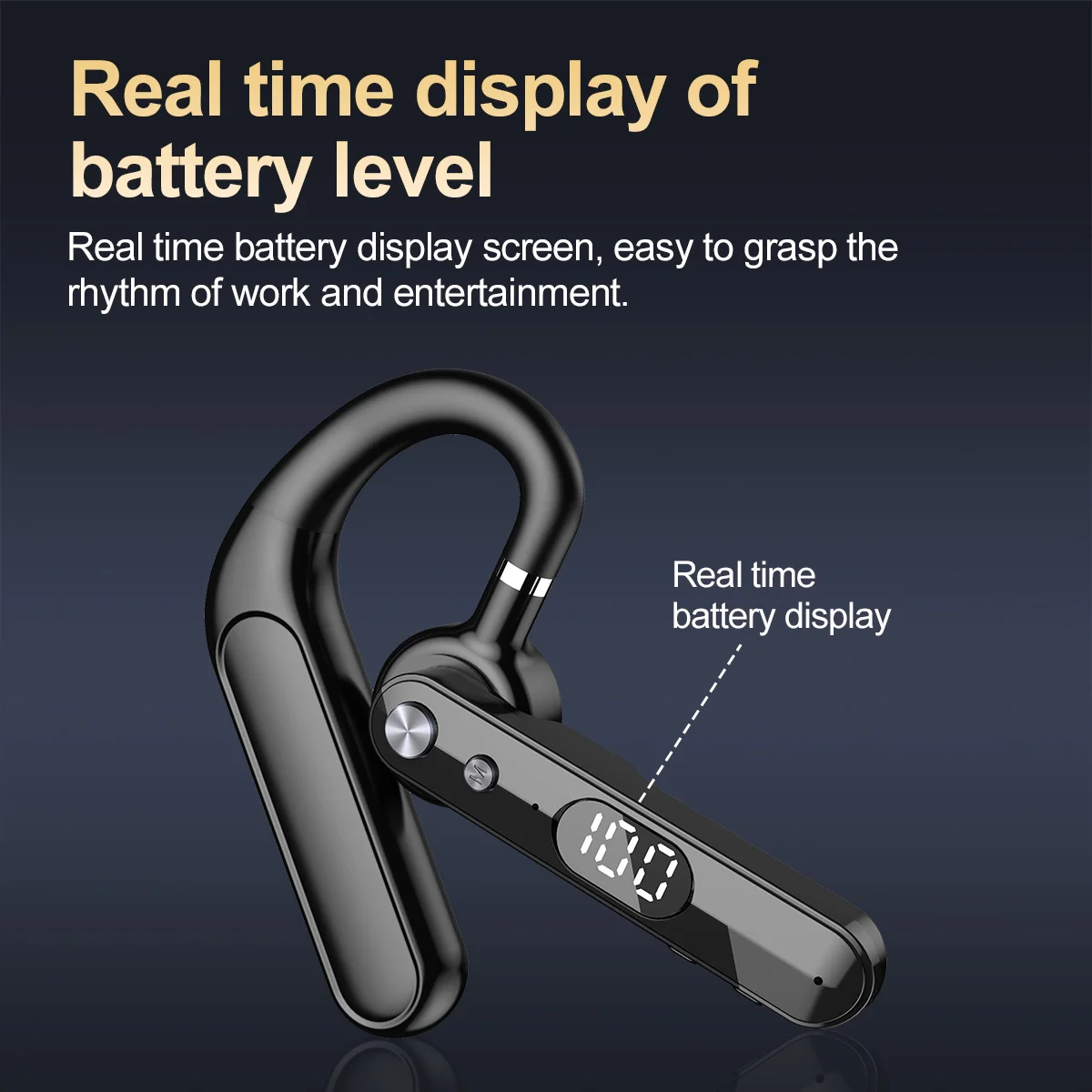 Wireless Bluetooth Headphones  - огляд і ціна Noise Cancelling Headphone