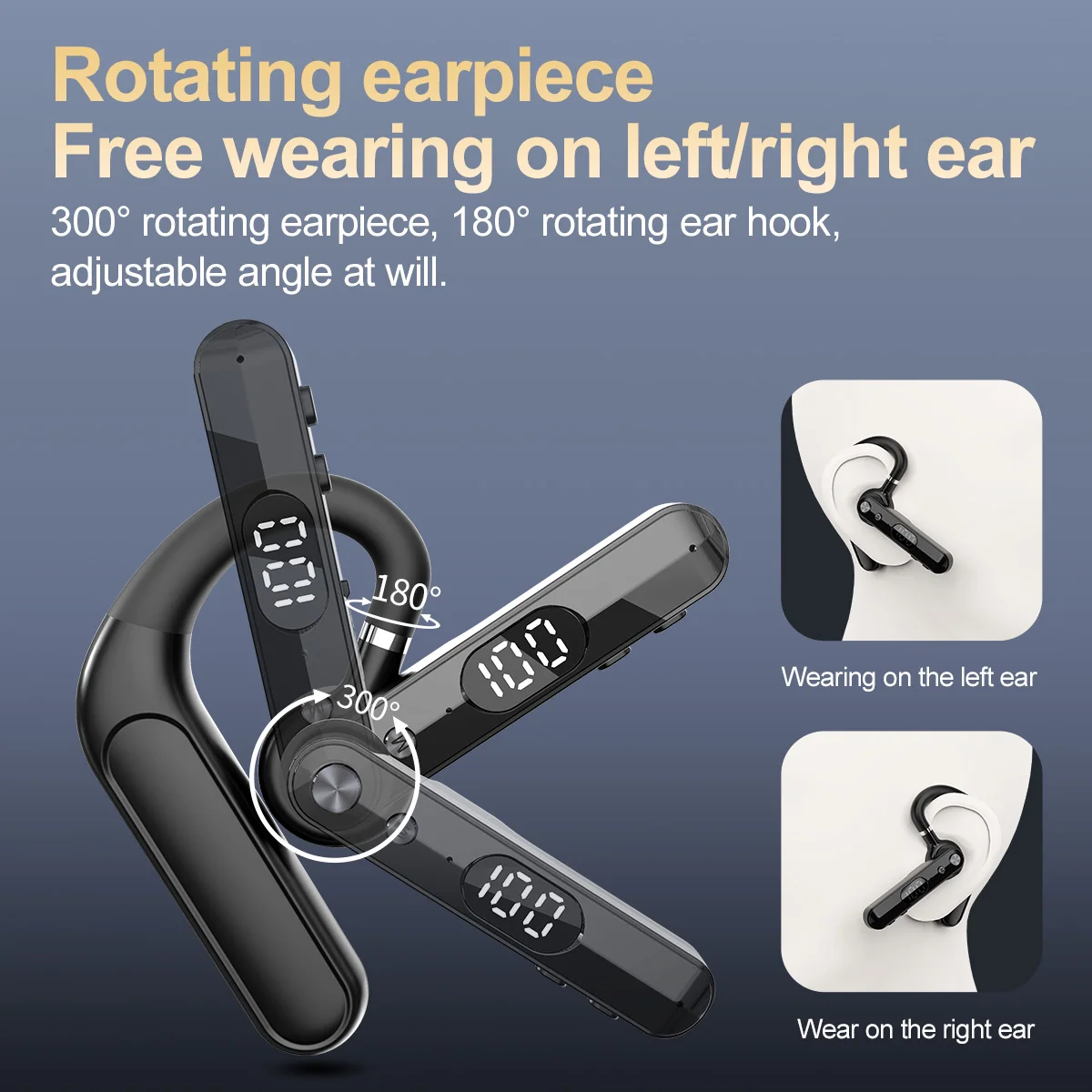 Wireless Bluetooth Headphones  - огляд і ціна Noise Cancelling Headphone