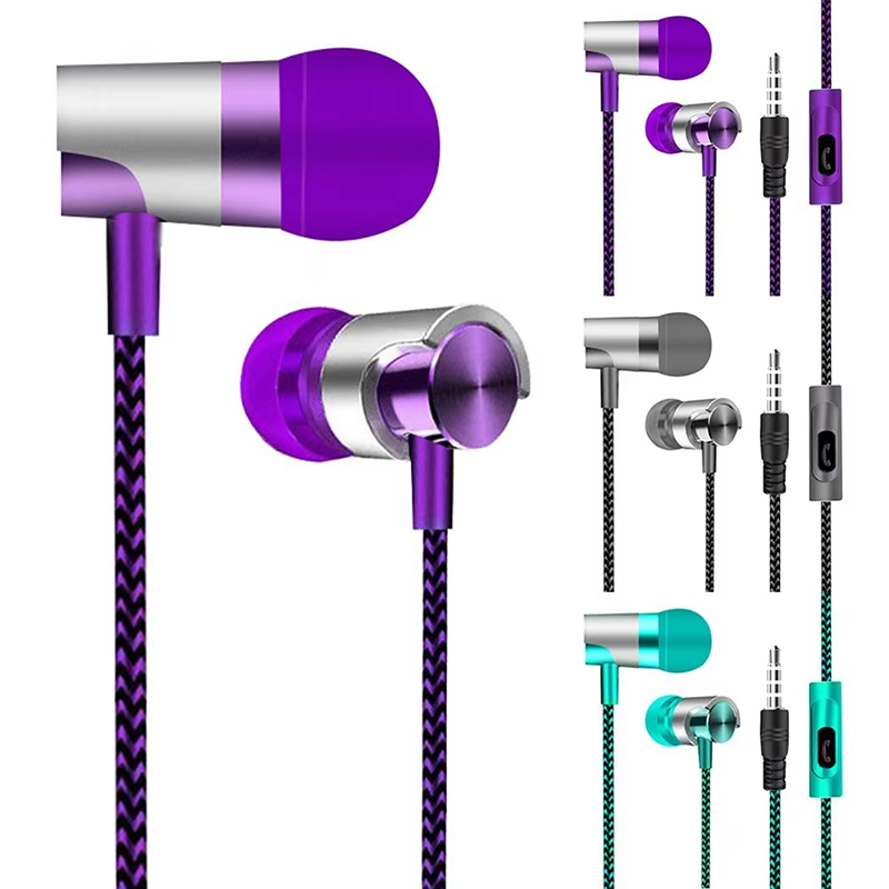 9D Stereo Wired Headphones Bas - огляд і ціна Wired Earphone Mic